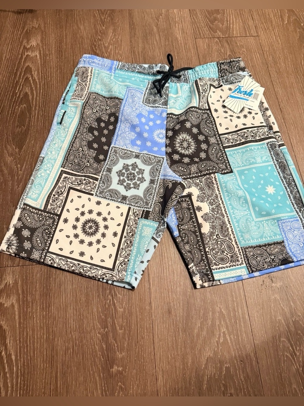Fresh Prints of Bel-Air Paisley Shorts - Large